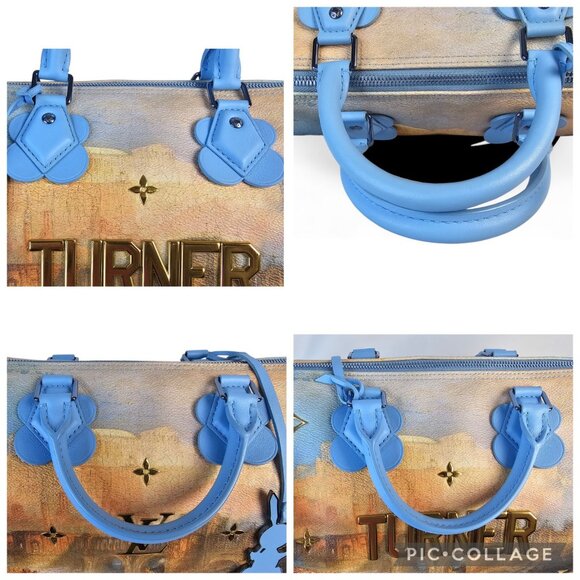 LOUIS VUITTON Speedy 30 Turner Masters Collection Jeff Koons Art Bag Monogram LV - Picture 8 of 14